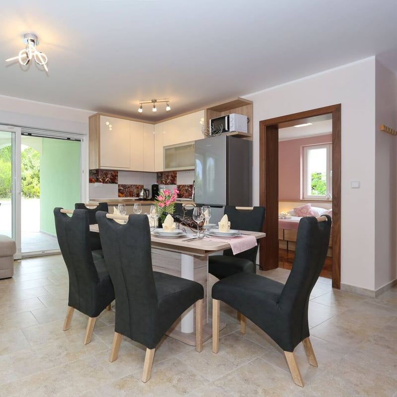 Wohnbereich des Luxus Apartment ErMa 1
